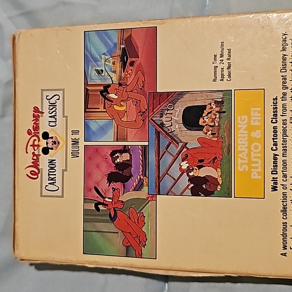 Walt Disney Cartoon Classic Here's Pluto VHS tape - Picture 9 of 12